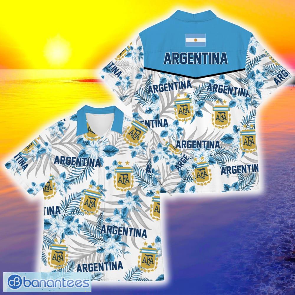 argentina football hawaiian for summer beach image Argentina Football Hawaiian For Summer Beach - Argentina Football Hawaiian For Summer Beach