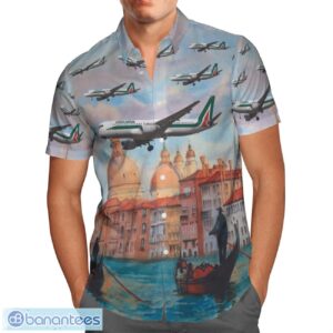 Alitalia Airbus A320-200 Hawaiian Shirt Beach Summer Gift Product Photo 2