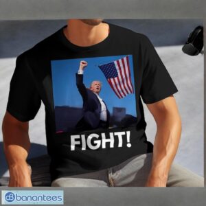 Trump Fight T-Shirt, Trump Shooting Fight On Shirt Product Photo 1
