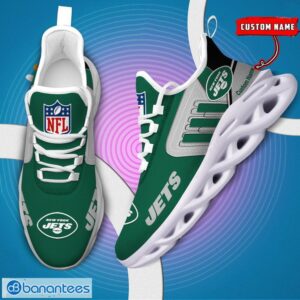 Custom Name NFL New York Jets Max Soul Shoes Personalized Running Sneakers Product Photo 6