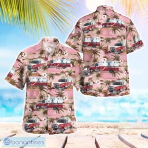 Wilcox Volunteer Fire Department 3D Hawaiian Shirt Product Photo 1