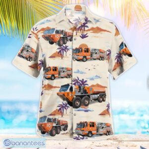 Wiconisco Fire Department 3D Summer Aloha Hawaiian Shirt Product Photo 4