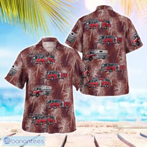 East Stroudsburg, Pennsylvania, Acme Hose Company No.1 Aloha Hawaiian Shirt Product Photo 1