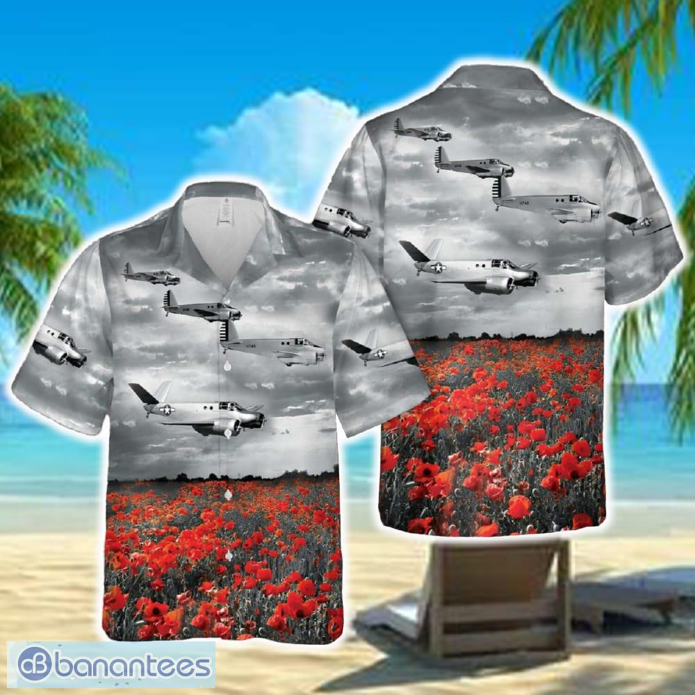 beech at0 wichita world war ii hawaiian shirt image Beech AT0 Wichita World War II Hawaiian Shirt - Beech AT0 Wichita World War II Hawaiian Shirt
