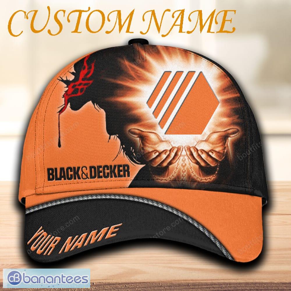 black amp decker fashion 3d hat and cap orange full print custom name image Black & Decker Fashion 3D Hat And Cap Orange Full Print Custom Name - Black & Decker Fashion 3D Hat And Cap Orange Full Print Custom Name