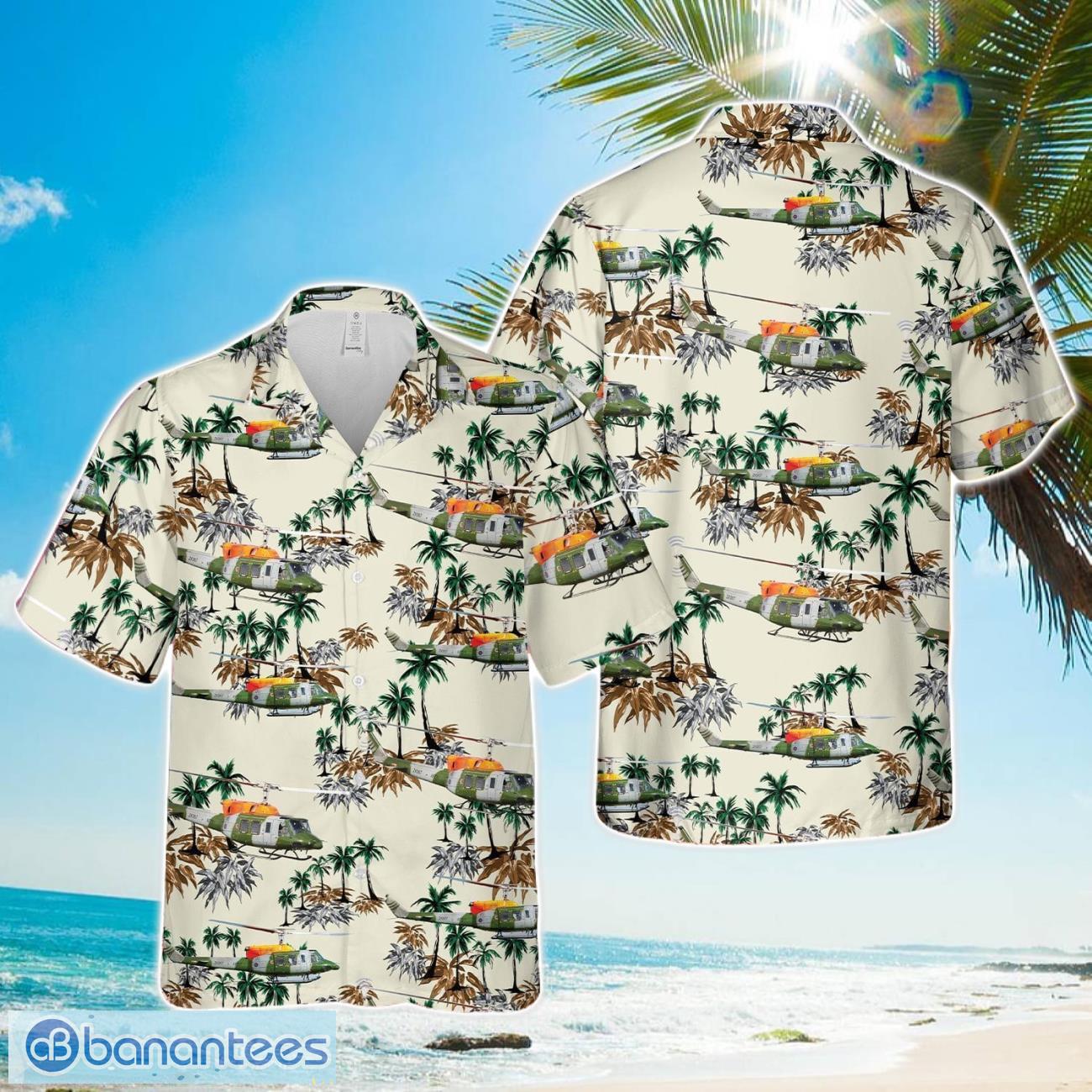 british army bell 212 helicopter hawaiian shirt beach summer gift image British Army Bell 212 Helicopter Hawaiian Shirt Beach Summer Gift Product Photo 1