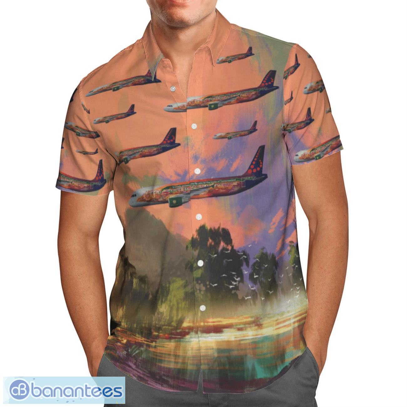 brussels airlines airbus a320 tomorrowland hawaiian shirt beach summer gift 1 image Brussels Airlines Airbus A320 Tomorrowland Hawaiian Shirt Beach Summer Gift Product Photo 2