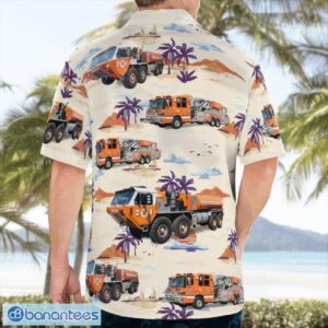 Wiconisco Fire Department 3D Summer Aloha Hawaiian Shirt Product Photo 2