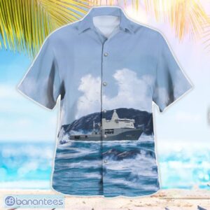 Royal Netherlands Navy HNLMS Karel Doorman (A833) Aloha Hawaiian Shirt Product Photo 2