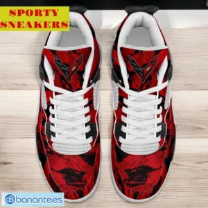 Chevrolet Corvette Mixing Colors Custom Name Air Jordan 4 Dynamic Design For Men Women Product Photo 3