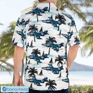 US Navy Grumman F9F Panther Hawaiian Shirt Beach Summer Shirt Product Photo 1