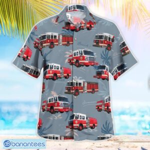 New York Troy Fire Department Summer Hawaiian Shirt For Men Women Product Photo 2