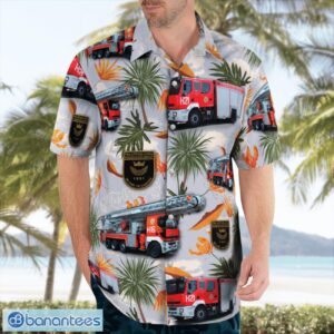 Finland Fire Department Aloha Hawaiian Shirt Product Photo 3