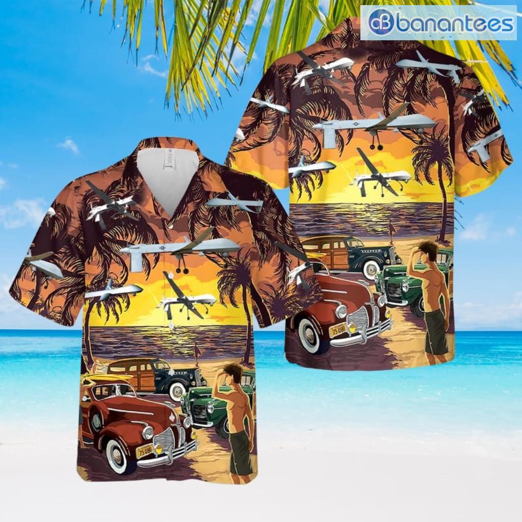 california air national guard general atomics mq 1 predator hawaiian shirt image California Air National Guard General Atomics Mq-1 Predator Hawaiian Shirt Product Photo 1