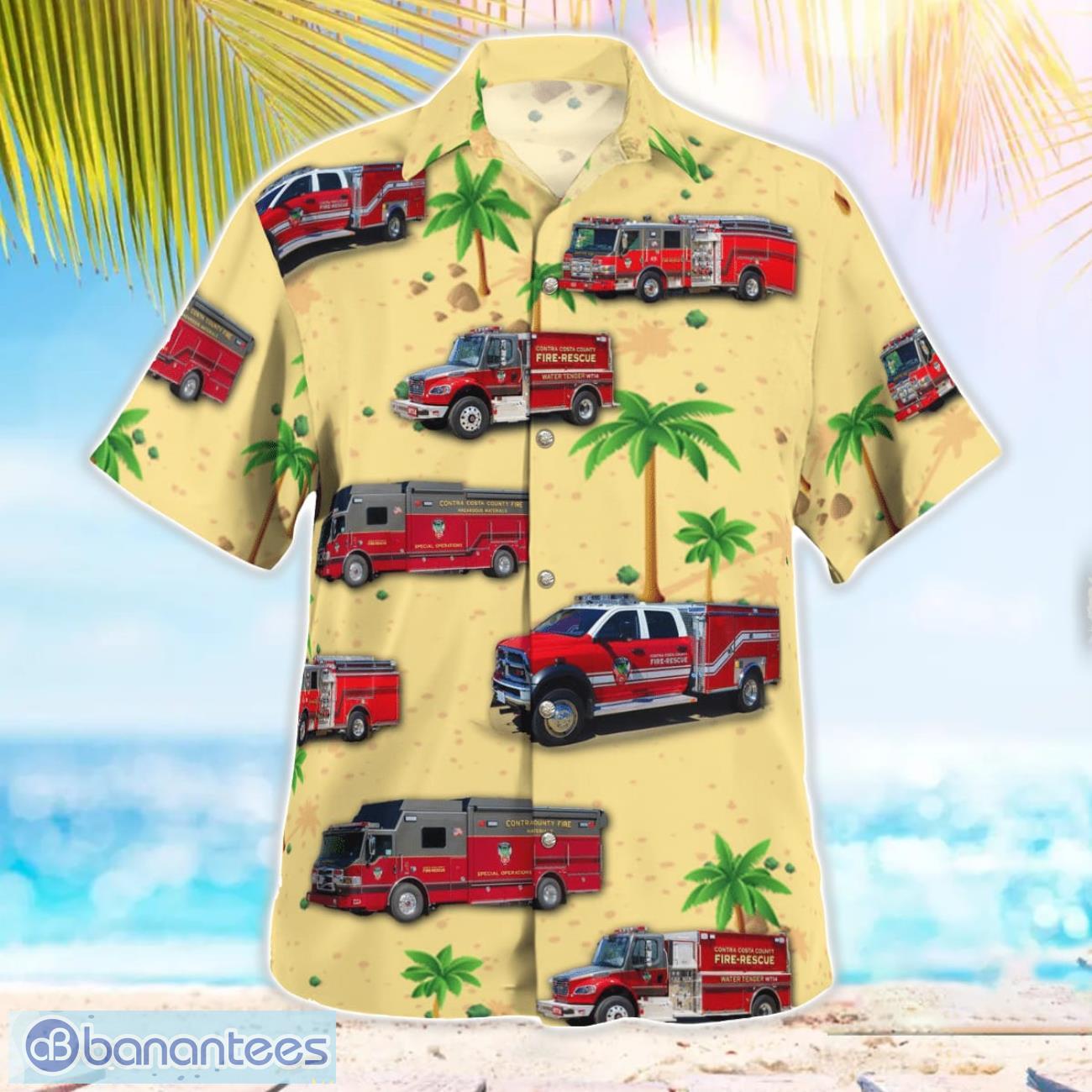 california contra costa county fire protection district hawaiian shirt button summer shirt 1 image California Contra Costa County Fire Protection District Hawaiian Shirt Button Summer Shirt Product Photo 2