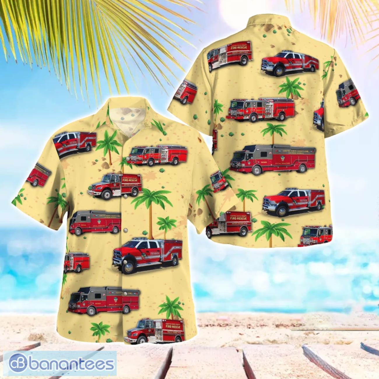 california contra costa county fire protection district hawaiian shirt button summer shirt image California Contra Costa County Fire Protection District Hawaiian Shirt Button Summer Shirt Product Photo 1