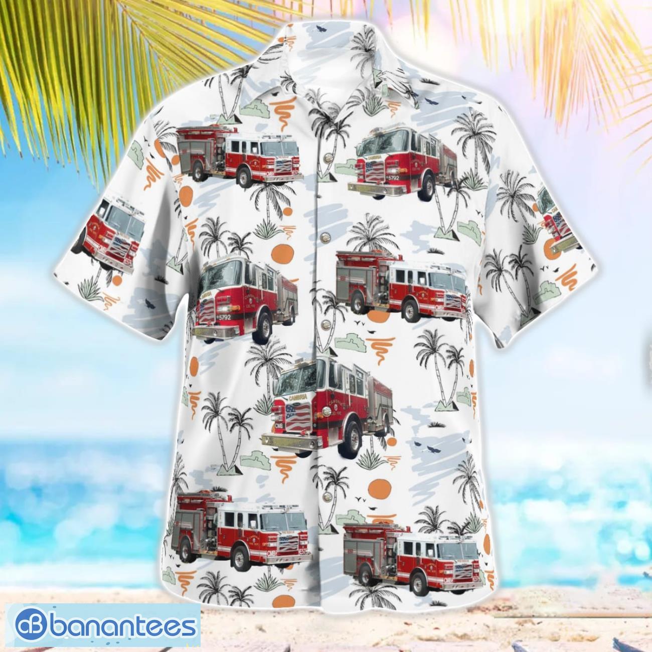 cambria fire department california hawaiian shirt button summer shirt 2 image Cambria Fire Department, California Hawaiian Shirt Button Summer Shirt Product Photo 3