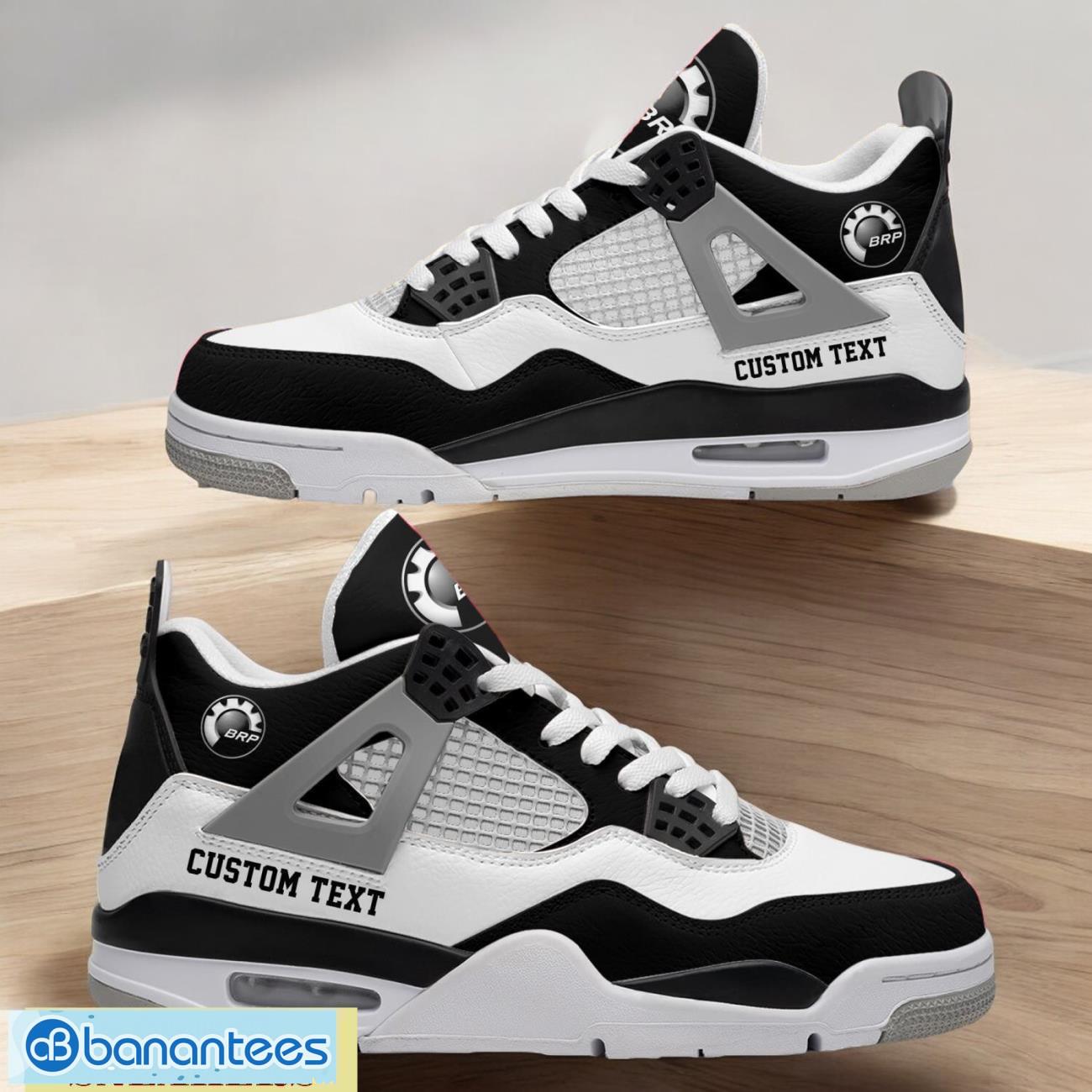 can am logo colors waves custom name air jordan 4 dynamic design for men women image Can Am Logo Colors Waves Custom Name Air Jordan 4 Dynamic Design For Men Women Product Photo 1