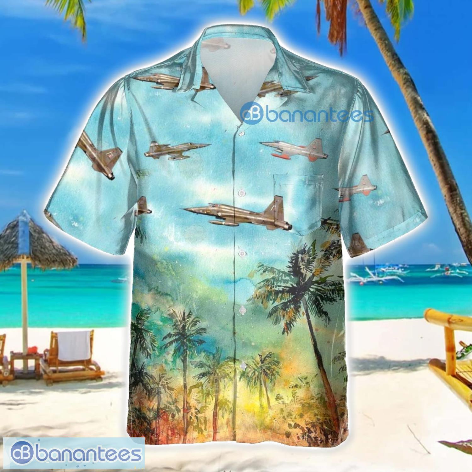 canadair cf 5 cf5 lover hawaiian shirt beach shirt for men and women image Canadair CF-5 CF5 Lover Hawaiian Shirt Beach Shirt For Men And Women Product Photo 1