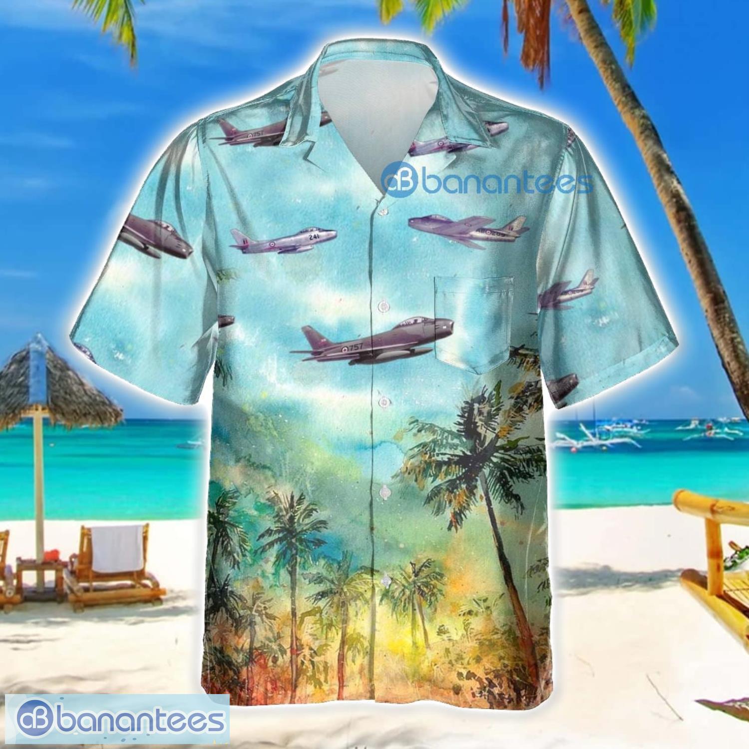 canadair cl 13 sabre cl13 lover hawaiian shirt beach shirt for men and women image Canadair CL-13 Sabre CL13 Lover Hawaiian Shirt Beach Shirt For Men And Women Product Photo 1