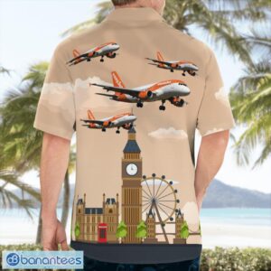 United Kingdom Airlines, EasyJet Airbus A319-100 Hawaiian Shirt Beach Shirt Summer Holiday Gift Product Photo 4