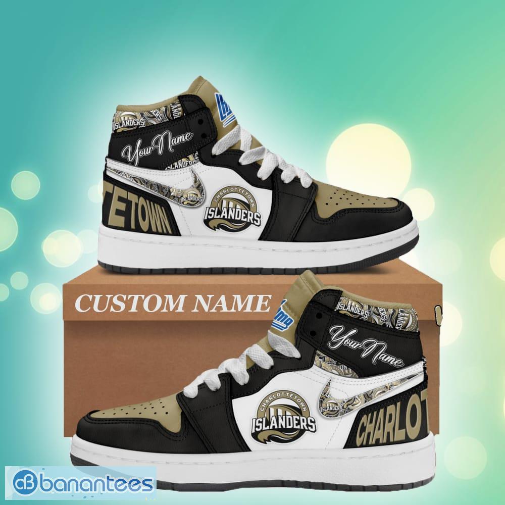 charlottetown islanders air jordan hightop shoes new for fans aj1 sneaker personalized image Charlottetown Islanders Air Jordan HighTop Shoes New For Fans AJ1 Sneaker Personalized - Custom Name Charlottetown Islanders Air Jordan HighTop Shoes New Gift For Men And Women