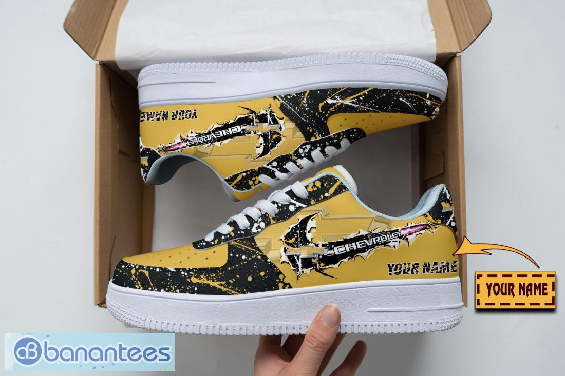chevrolet air force shoes custom name trending for men women image Chevrolet Air Force Shoes Custom Name Trending For Men Women Product Photo 1