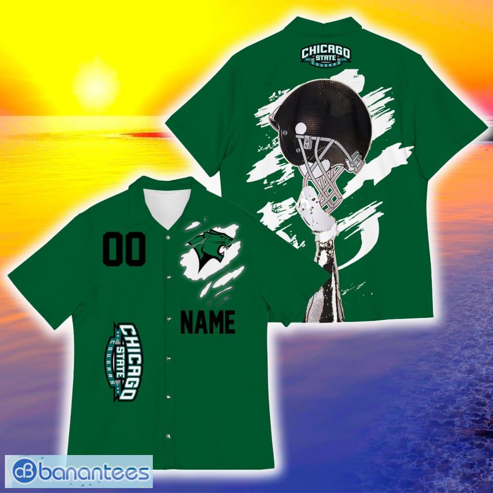 chicago state cougars sports american hawaiian football helmet new trends custom number and name image Chicago State Cougars Sports American Hawaiian Football Helmet New Trends Custom Number And Name - Chicago State Cougars Sports American Hawaiian Football Helmet New Trends Custom Number And Name
