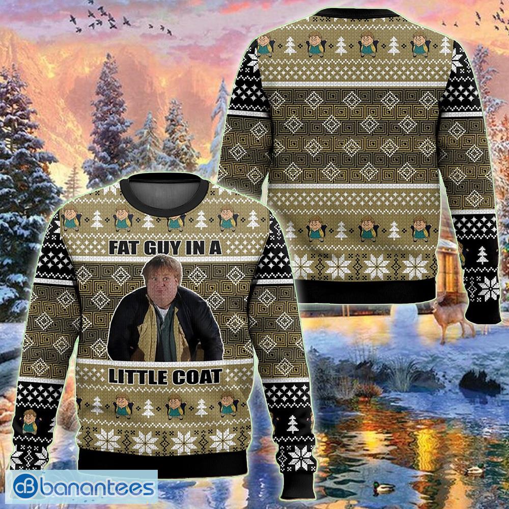 chris farley fat guy in a little coat funny ugly christmas sweater 2024 gift holidays for men and women image Chris Farley Fat Guy In A Little Coat Funny Ugly Christmas Sweater 2024 Gift Holidays For Men And Women - Chris Farley Fat Guy In A Little Coat Funny Ugly Christmas Sweater 2023 Gift Holidays For Men And Women