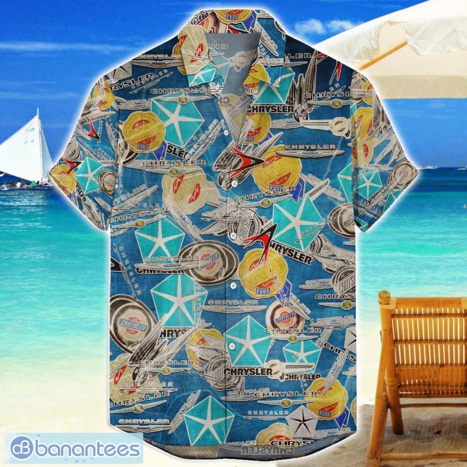 chrysler car aop hawaiian shirt summer gift for men and women image Chrysler Car AOP Hawaiian Shirt Summer Gift For Men And Women Product Photo 1