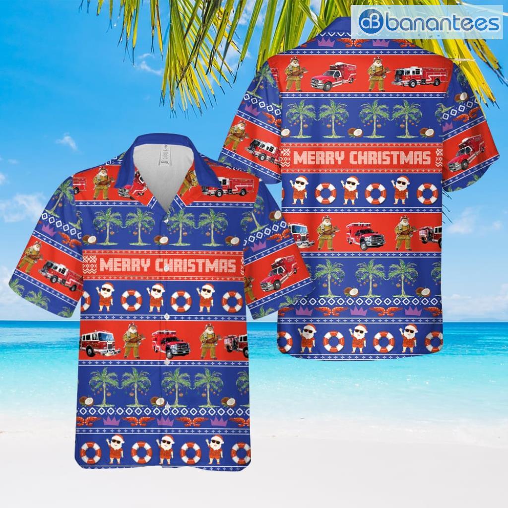 city of yuma fire department christmas hawaiian shirt summer fashion image City Of Yuma Fire Department Christmas Hawaiian Shirt Summer Fashion Product Photo 1