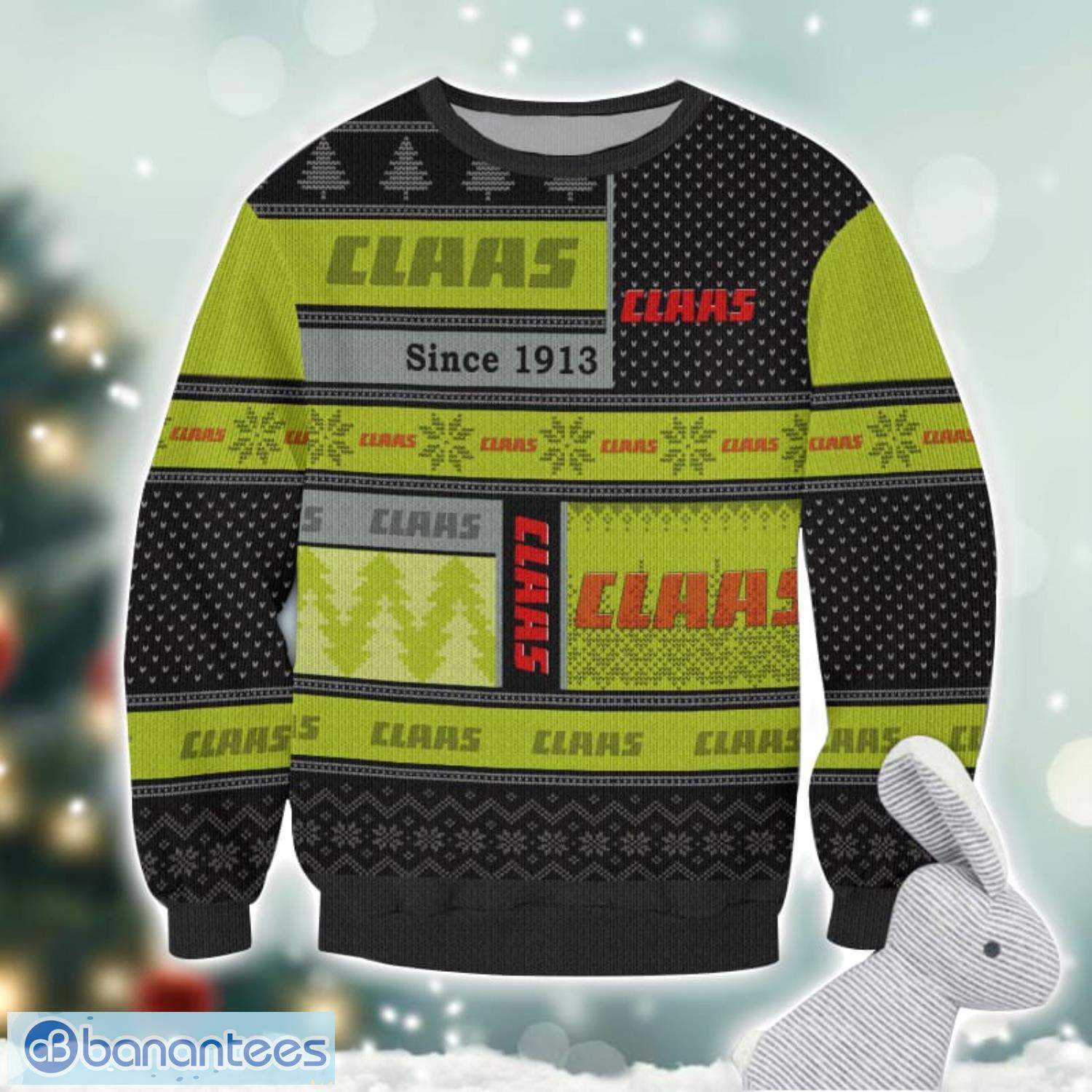 claas logo ugly christmas sweater for fans men and women christmas gift ideas 1 image Claas Logo Ugly Christmas Sweater For Fans Men And Women Christmas Gift Ideas Product Photo 2