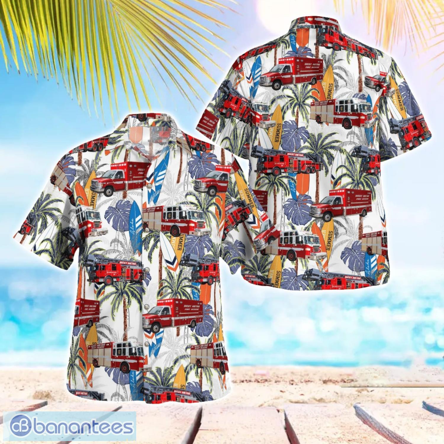 colorado west metro fire rescue 3d hawaiian shirt gift for summer image Colorado West Metro Fire Rescue 3D Hawaiian Shirt Gift For Summer Product Photo 1