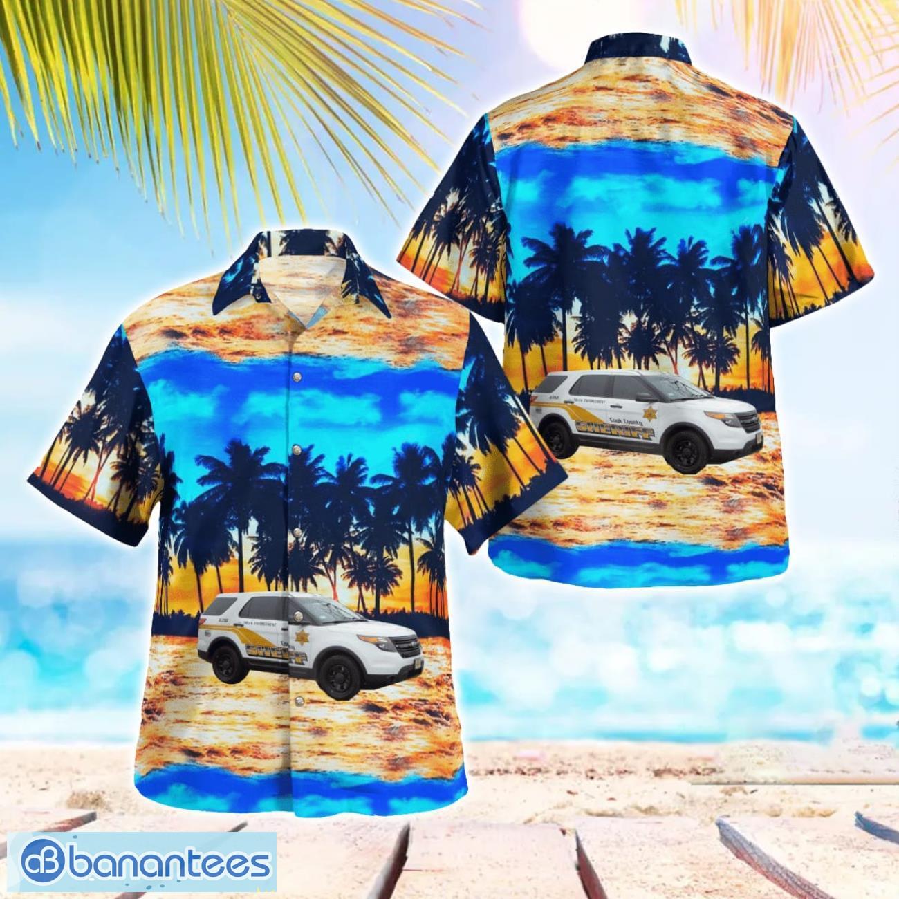 cook county sheriffs office cook county illinois hawaiian shirt gift for summer vacation image Cook County Sheriff's Office, Cook County, Illinois Hawaiian Shirt Gift For Summer Vacation Product Photo