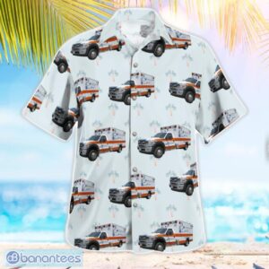 UMass Memorial EMS, Worcester, MA Ambulance Hawaiian Shirt Gift For Summer Vacation Product Photo 2