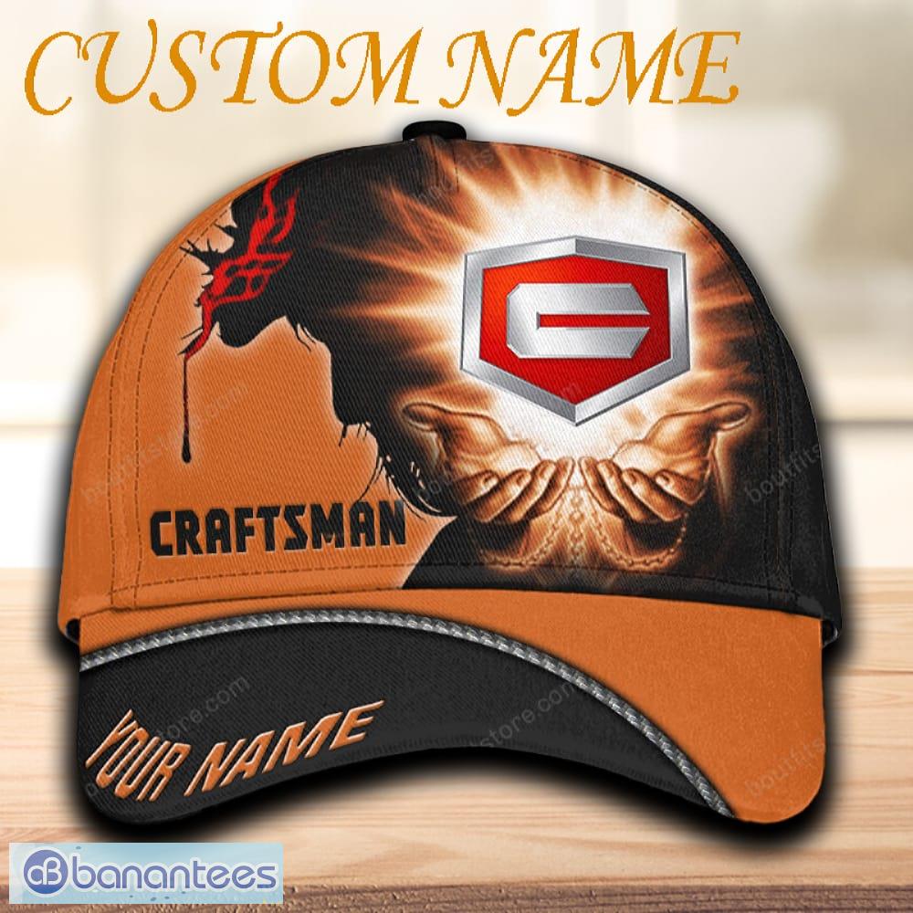 craftsman trendy 3d hat and cap orange full print custom name image Craftsman Trendy 3D Hat And Cap Orange Full Print Custom Name - Craftsman Trendy 3D Hat And Cap Orange Full Print Custom Name