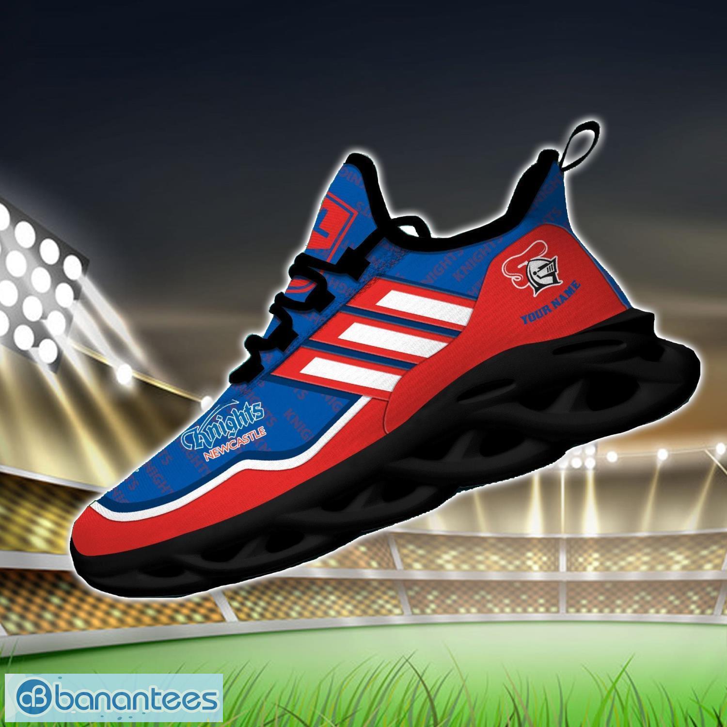 custom name for fans nrl newcastle knights personalized max soul shoes running sneakers 1 image Custom Name For Fans NRL Newcastle Knights Personalized Max Soul Shoes Running Sneakers Product Photo 2