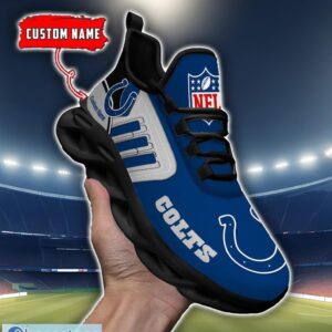 Custom Name NFL Indianapolis Colts Max Soul Shoes Personalized Running Sneakers Product Photo 4