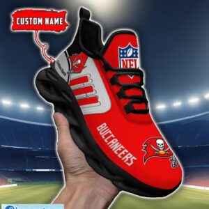 Custom Name NFL Tampa Bay Buccaneers Max Soul Shoes Personalized Running Sneakers Product Photo 4