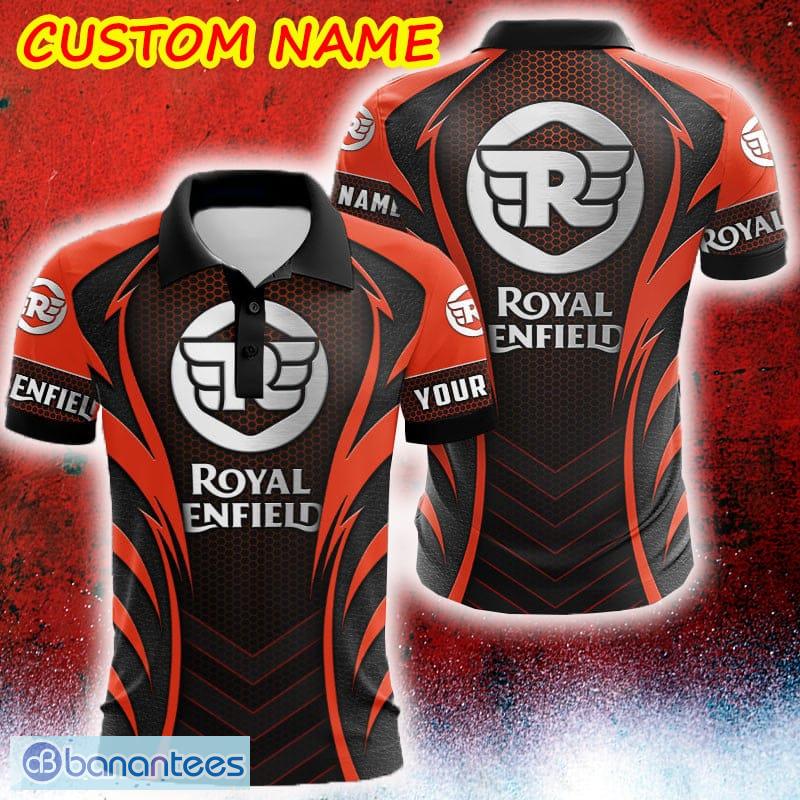 custom name royal enfield logo car truck and motorcycle polka dot leather golf polo shirt aop image Custom Name Royal Enfield Logo Car Truck And Motorcycle Polka Dot Leather Golf Polo Shirt AOP - Custom Name Royal Enfield Logo Car Truck And Motorcycle Polka Dot Leather Golf Polo Shirt AOP