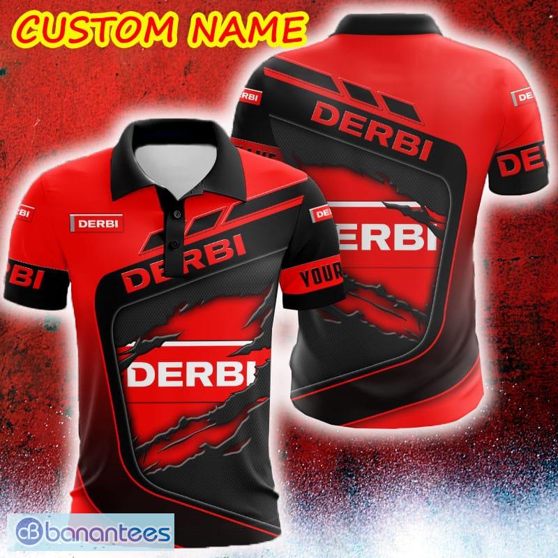 custom name scratch hidden logo derbi car truck and motorcycle 3d polo shirt image Custom Name Scratch Hidden Logo Derbi Car Truck And Motorcycle 3D Polo Shirt - Custom Name Scratch Hidden Logo Derbi Car Truck And Motorcycle 3D Polo Shirt