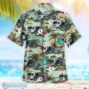 Simpson Rural Fire Dept. Hawaiian Shirt Beach Summer Shirt Product Photo 2