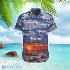 Finland Finnair Airbus A350-941 Hawaiian Shirt Gift For Summer Vacation Product Photo 1
