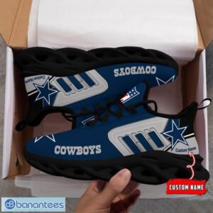 Custom Name NFL Dallas Cowboys Max Soul Shoes Personalized Running Sneakers Product Photo 7