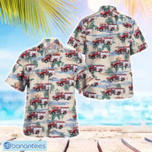 Tennessee Dyer County (TN) Fire Department Hawaiian Shirt Beach Summer Shirt Product Photo 1