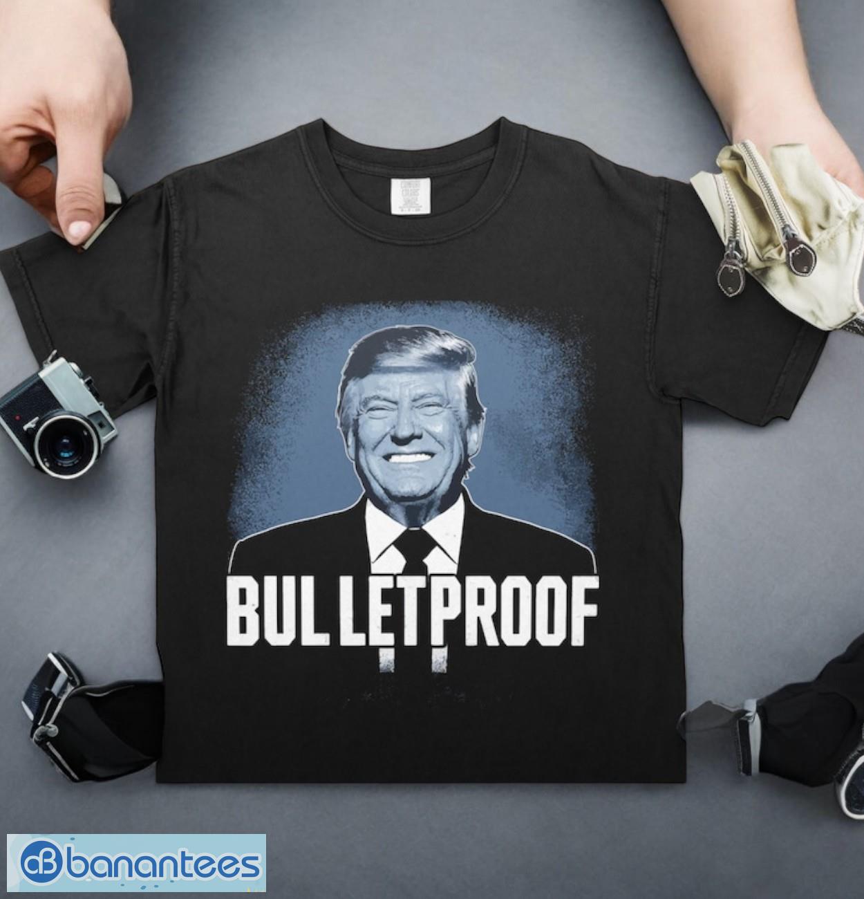 donald trump bulletproof donald trump presidential 2024 shirt image Donald Trump Bulletproof Donald Trump Presidential 2024 Shirt Product Photo 1