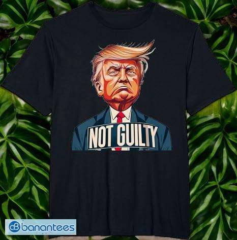 Donald Trump Mugshot Wanted Jail Not Guilty President T-Shirt Donald Trump Mugshot Wanted Jail Not Guilty President T-Shirt Product Photo 4