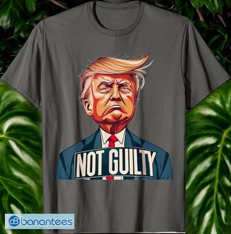 donald trump mugshot wanted jail not guilty president t shirt image Donald Trump Mugshot Wanted Jail Not Guilty President T-Shirt Product Photo 1