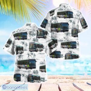 France RATP Bus Aloha Hawaiian Shirt Product Photo 1