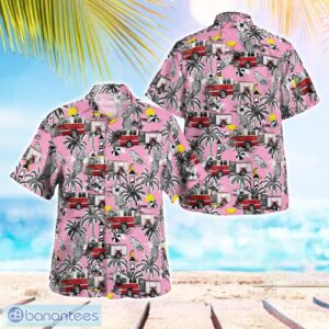 Oakland Fire Department, California Hawaiian Shirt Button Summer Shirt Product Photo 1
